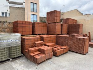 Imagen de distintos tipos de ladrillos